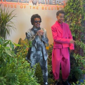 Isaiah Russell-Bailey Instagram - @transformersmovie x Young Hollywood Event

#YoungHollywood #TransformersRiseOfTheBeast