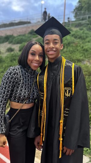 Isaiah Russell-Bailey Instagram - The Best Is Yet To Come!!!! #ClassOf2023 🎓 #SummaCumLaude #NationalHonorSociety

Thank you to everyone who came to celebrate with me. It means more than you know🙏🏽 @ktbruinthompsonkids I couldn’t have asked for a better teacher to end my senior journey with. Thank you for always having my back. You’re the BEST!

@bperryrussell you challenge me daily and I’m a better person for it. You’re my best friend and I’m grateful to call you mom. Love you!!!