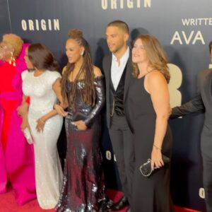 Isha Blaaker Instagram - A thought provoking film that encourages to see past the narrative we know. It truly challenges how we see this world.

What a profound story it was to tell @originmovie

Suit: @dolcegabbana
Styling: @charliewardstyles
Make-up @kathygenchi