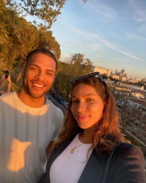Isha Blaaker Instagram - Fun times in Madrid 😊 Love you sis, so proud of how far you’ve come! And thank you for that beautiful picture you took of me. I think you have a hidden talent for photography 🙃