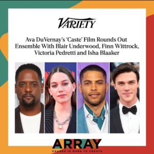 Isha Blaaker Instagram - It was an honor to play such a beautiful character. Thank you times a thousand @ava Truly an unforgettable experience 🙏🏽