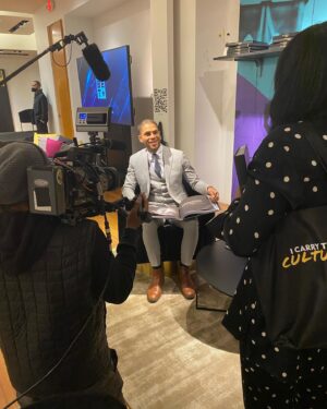 Isha Blaaker Instagram - Thank you @naacp for educating me! It was an honor.

Thank you @clementsandchurch for styling me.

#interview #8 #NAACPLIVE