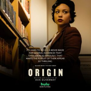 Isha Blaaker Instagram - Ava DuVernay’s ORIGIN makes a dazzling debut on Hulu this week, taking the number one spot in its first 24 hours and inspiring movielovers nationwide. Stream it now and join the journey!