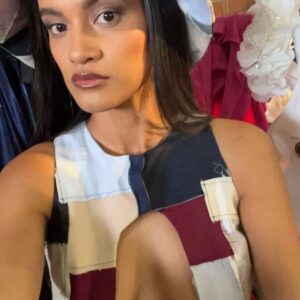 Ishbel Bautista Instagram - Recuerdo especial de mi primera pasarela. 
💖🌸
Una fantasía ser también modelo 💅🏽
 @ghmanagement