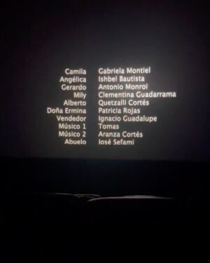 Ishbel Bautista Instagram - Hoy acabo nuestra breve temporada en cines con @dia_de_muertos_la_pelicula 

Gracias a todos los que asistieron y nos ayudaron en está bella etapa de estreno. 

Me quedan muchas cosas hermosas de este viaje que agradezco con todo mi corazón. Que bonito hacer arte
con el corazón sincero y compañeros con hambre de contar historias. 
Esté es el cine que soñé hacer y que quiero seguir contando. 
@gabelamontiel  eres magia pura y una bendición en mi camino, una actriz que admiro mucho y un ser humano cálido y lleno de luz. 
Gracias a todos los guerreros que fueron parte de está aventura con su trabajo maravilloso. Gracias infinitas.✨

@josemedina.film_director 
@aydeenowep 
@cristiansolanodp 
Gracias infinitas a todos.
 
@quetzallicortes 
@antoniomonroi 
@josesefami 
Valentina Guadarrama

Equipo✨

@alecr85 
@ivanjduran 
@lizzy_mijangos 
@_ninofo_ 
@7sice 
@santi.gandarilla 
@raaavj 
@maczilperez 
@diegoktli 

@arewa.producciones
Vestido @pinedacovalin
@mmagency_