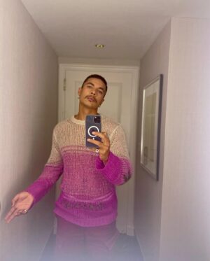 Ismael Cruz Cordova Instagram - Papi in Pink . 
Ft. Two fools 
@tobias_muh @tyroemuh