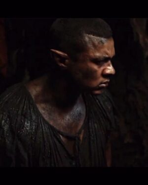 Ismael Cruz Cordova Instagram - There’s talent , and then there’s cheekbones . Thanks @hollywoodcreativealliance for the Nomination for Best Supporting Actor for @lotronprime . What’s your favorite Arondir moment ?