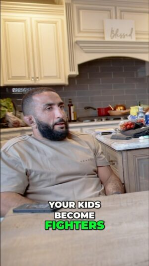 Ismail Taher Instagram - Chatting with @bullyb170 ahead of his title fight on July 27 at UFC 304
