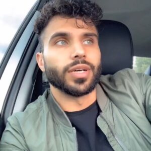 Ismail Taher Instagram - I’m just happy to be here. Here’s to another year👑