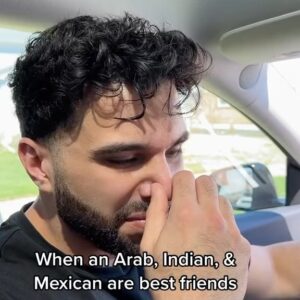 Ismail Taher Instagram - She crossed the border I mean the line with that one @lifewfarzy @nevaehmarie #funny #comedy #reels