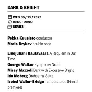 Isobel Waller-Bridge Instagram - Thank you @helsinkiphilharmonic #pekkakuusisto 
❄️