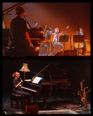 Isobel Waller-Bridge Instagram - A profound privilege for our #PurcellSession audience to witness Isobel Waller-Bridge's UK debut show last night. Coming right on the heels of her brand new EP 𝘝𝘐𝘐𝘐 (released by @MercuryKX) 🎹💽

FEATURED MUSICIANS 
John Waugh (@jwaughsaxophone)
Max Baillie (@max_baillie_)
Klara Schumann (@klaraschumann)
Will Harvey (@willharvey1)
Richard Jones (@violinrich)

📸 by @petewoodhead 

- - - - -

UPCOMING PURCELL SESSIONS
🎼 Damsel Elysium (@damsel.elysium) | 1.3.2023
🎼 Cassie Kinoshi (@cassiekinoshi) | 5.3.2023
🎼 Aya (@aya_yco) | 19.3.2023
🎼 Síbín (@sibin.shubz) | 26.3.2023
🗣️ Out-Spoken (@outspokenldn) | Various

#IsobelWallerBridge #PurcellRoom #RoomForTheCurious #Southbank #SouthbankCentre #NewMusic #ContemporaryClassical #Quartet #Pianist #Violin #Saxophone #London #LondonGigs