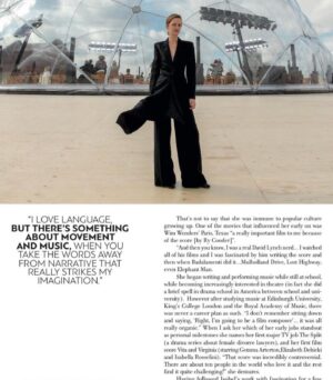 Isobel Waller-Bridge Instagram - I loved this conversation with @thesarahbailey1 for the music edition of @voguegreece ❤️ thank you for this very special invitation! ❤️