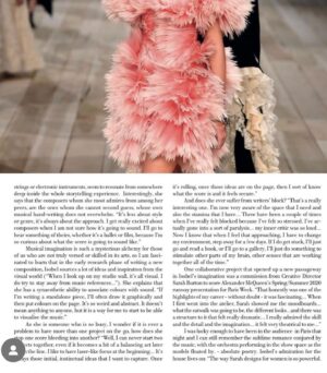 Isobel Waller-Bridge Instagram - I loved this conversation with @thesarahbailey1 for the music edition of @voguegreece ❤️ thank you for this very special invitation! ❤️