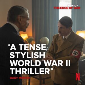 Isobel Waller-Bridge Instagram - #MunichTheEdgeofWar is out on @netflixfilm today! The soundtrack is also out today via @milanrecords in all the usual places 🎶🎧

I feel so grateful to be a part of this fantastic film ❤️

Directed by @christianschwochow 
Adapted by @benpower 
Produced by Andrew Eaton