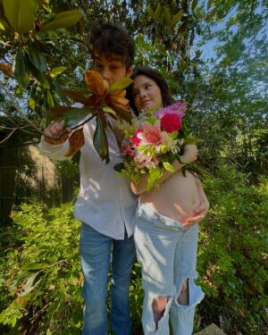Israel Broussard Instagram - my little flowers