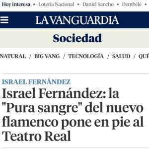 Israel Fernández Instagram - Poder presentar #PuraSangre en el @teatro_real fue un sueño que nunca pensé que pudiera darse. Gracias siempre #MADRID