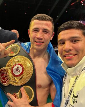 Israil Madrimov Instagram - Alhamdulillah!☝️ Do’stim Chempion!