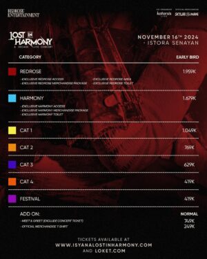 Isyana Sarasvati Instagram - #LOSTINHARMONY Early Bird ticket info is confirmed!✨

Tickets go on sale TODAY at 7 PM on www.isyanalostinharmony.com and @loketcom. Reserve yours today for this limited spot. Don’t forget to set your alarms!

#ISYANALOSTINHARMONY #ISYANA1DEKADE
#IsyanaSarasvati