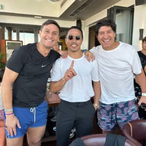 Iván Zamorano Instagram - Tarde de familia y amigos en Qatar! 🔝🔝🔝 Que siga el fútbol! ⚽️⚽️⚽️👏👏