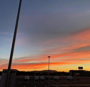 Iwan Rheon Instagram - Well, let’s be honest…”sunshine in the morning, shepherds warning” was a load of bloody nonsense today