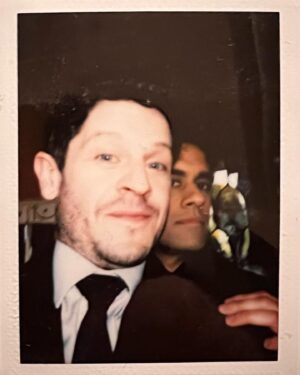 Iwan Rheon Instagram - Whilst tidying my room like the diligent, good boy  I am, I stumbled upon these BTS Polaroids I took while filming Wolf, which I think is still on @bbciplayer 🐺 Fond memories of working with these talated, generous marvels❤️ Don’t ask what’s going on with Owen Teale. Though I can assure you he was not harmed 😂🫣