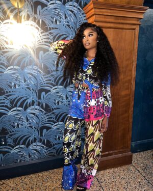 Iyana Halley Instagram - No luck, just grace🤍 @FashionNova 

-wearing Off to Greece pant set 😘 #FashionNova