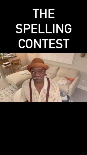 J. Anthony Brown Instagram - Spelling contest