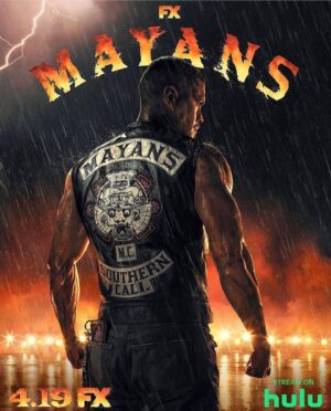J. D. Pardo Instagram - The wait is almost over! Come get some April 19 on @fxnetworks Stream on @hulu #mayansmc 

P.S. Thanks to the promo team for this epic poster!

P.S.S I was standing under a rain machine in freezing weather. Did it suck? Yes. Was it worth it? Absolutely!👊🏽