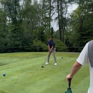 J.R. Ramirez Instagram - I couldn’t sleep last night for this reason! 🤯 What a day! Thank you @parkinglotpro @livgolf_league for such an incredible experience. @talorgooch @westwood_lee you guys are total class acts man. Appreciate you fellas letting us chop it up with guys! Good luck tomorrow ⚡️