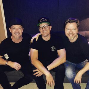 JC Chasez Instagram - Amazing catching up with friends Andreas & Kristian who also happen to write one of ‘NSync’s most popular songs #byebyebye