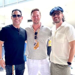 JC Chasez Instagram - Shout out to the @williamsracing team for bringing great people together and stacking points during the wild ride of Miami F1 weekend 🏎🏁