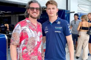 JC Chasez Instagram - Shout out to the @williamsracing team for bringing great people together and stacking points during the wild ride of Miami F1 weekend 🏎🏁