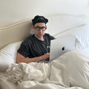 Jack Antonoff Instagram - now here for a bit. sending love