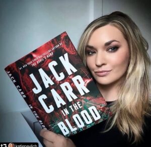 Jack Carr Instagram - Happy Birthday to my dear friend @katiepavlich 🎂🎉🍾🇺🇸
•
Did you catch Katie’s cameo in THE TERMINAL LIST? 
•
You can also find Katie at @townhallmedia , on @foxnews , hosting season three of Luxury Hunting Lodges of America on @foxnation , and as my first guest on the @dangerclosepodcast .  Join us for our most recent conversation on the latest episode of DANGER CLOSE. 
•
Have a FANTASTIC birthday, Katie! 
•
#KatiePavlich #HappyBirthday