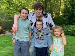 Jack Champion Instagram - Cousins and a turkey #familyreunion
