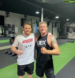Jack Della Maddalena Instagram - A big reason for my love for the fight game. @dannygreen.boxer thanks for teaching me some old school tricks.