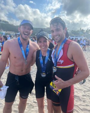 Jack Falahee Instagram - Had a blast this weekend racing in the @malibutri supporting @childrensla - with the help of you good people we collectively raised over $1,000,000 for pediatric cancer research. From the bottom of my heart, thank you. 

Continually impressed by the queen @karlasouza - congrats on taking home gold! 

Thanks to the race organizers and all of the volunteers that cheered us on and helped keep everyone safe. 

Special shout-out to the lifeguard who checked to make sure I was ok after taking a elbow to the face. Takes me back to my water polo days 😅