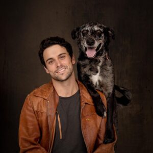 Jack Falahee Instagram - Had a blast shooting with @charlienunnphotography even though banjo was a diva. They’re putting together a book that will benefit @wagsandwalks - keep an eye out for it!