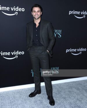 Jack Falahee Instagram - Had a great time at the #somethingfromtiffanys premiere last night hanging with @karlasouza and supporting @kendrick38 and @zoeydeutch 

Congrats to the entire cast and crew. Check out the film for a feel good holiday treat. Thank you @hellosunshine and @amazonprime for having me.