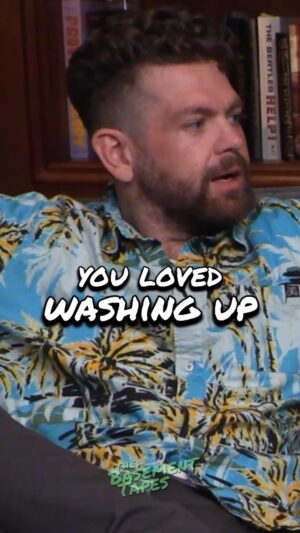 Jack Osbourne Instagram - Mom’s scrotum joke while doing dishes is a new favorite. Martha Stewart, step aside!
Watch our new show- The Basement Tapes- exclusively @ osbournemediahouse.com. #theosbournes #TheOsbournesPodcast #ozzyosbourne #marthastewart