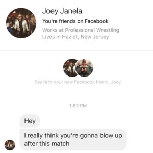 Jack Perry Instagram - A year ago today, @brettlauderdale , @thebadboyjoeyjanela , and @instadeppen_ helped me change my life forever. Nothing but love for all of you, and I’m so grateful to have become a part of your world. You guys are my family now. ❤️ #gcw #rewritehistory