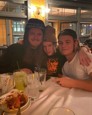 Jack Perry Instagram - A year ago. It’s crazy to think how much has happened since then, but I’m glad to have had my friends for it all.