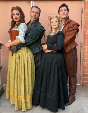 Jackie Burns Instagram - We take comedy very seriously at @sacmusicals. I loved my time with this outrageously talented cast of #somethingrottenthemusical. It went by way too fast! Swipe to the end if you want to get a glimpse of this summer’s hottest #showmance! 
•
•
•
•
#fbf #musicals #theater #theaterlife #instagood #musicalcomedy #fridayfeeling #happy #photography