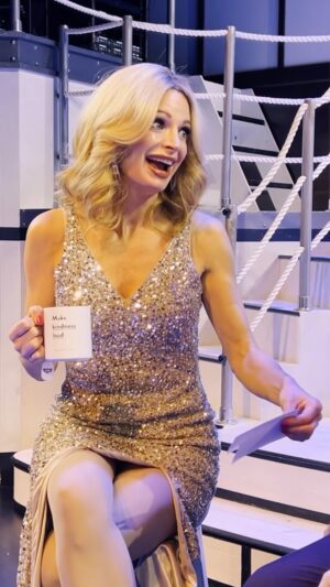 Jackie Burns Instagram - Welcome to Spilling the Tea with Céline Dion! 🫖 First up, our favorite Monster-in-Law, Ruth! 🕊️🕊️ #TITANIQUE