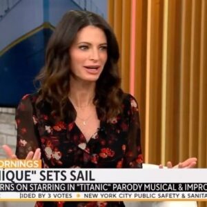 Jackie Burns Instagram - A week ago I got to do @cbsmornings repping our amazing show @titaniquemusical, and it was beyond an honor girlfriends!! 🚢