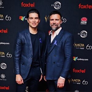 Jackson Gallagher Instagram - @aacta celebrating Australian stories - an Australian story we can't celebrate is our offshore detention policy, the cruel and inhuman treatment of asylum seekers needs to come to an end.. 5 years of indefinite detention is horrific & shameful... Time to put politics aside and act out of compassion, time to #backthebill for emergency medical transfers from offshore detention #bluefornaruananus #seekingasylumisahumanright 💙