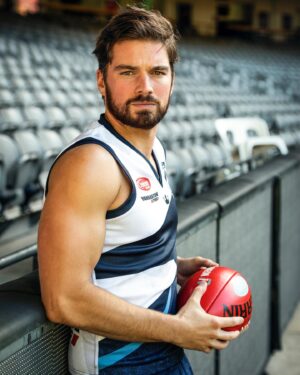 Jackson Gallagher Instagram - Another run around the block as Connor Marrello.. Season 2 @playingforkeepsau Airs Wednesday 8:30 Channel 10 
Rules will be broken, balls will be flattened & hearts will break ⚡️🏉💔
Shout out to all the Southern Jet boys who helped us create this fun footy world 🚀🚀🚀🚀🚀 Thanks @energie4mel & @ana_coppola_ for the training & nutrition guidance 🏋🏼‍♂️🍎
.
.
. 📷 @danielashersmith