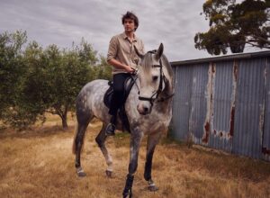 Jackson Gallagher Instagram - Whether on a horse, a bike, or on set @rmwilliams #craftedforlife #rmwpartner