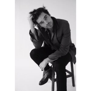 Jackson Gallagher Instagram - In the studio with @daniel_nadel_photography 
.
.
.
.
.
@r.m.williams_official #rmwilliams